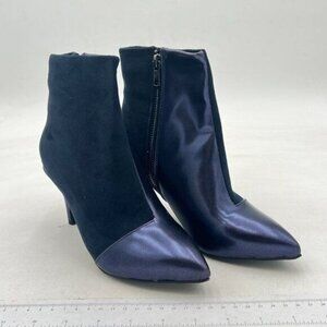 Women Stiletto Heel Ankle Boots Sexy Pointed Toe Pull On High Heel Fashion